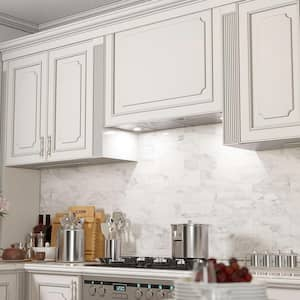 Broan-NuTone RL6200 Series 24 in. Ductless Under Cabinet Range Hood with  Light in White RL6224WH - The Home Depot