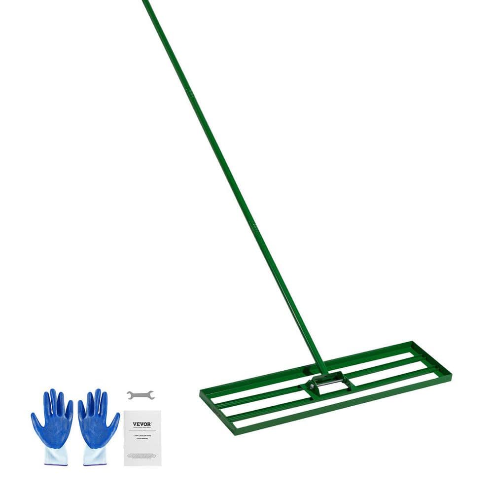 Lawn Leveling Rake, Durable Yard Leveler with 81.5 in. Steel Handle, 36in.x10in. Lawn Tool, Ideal for Garden, Golf Lawns price history on PriceWatchPro