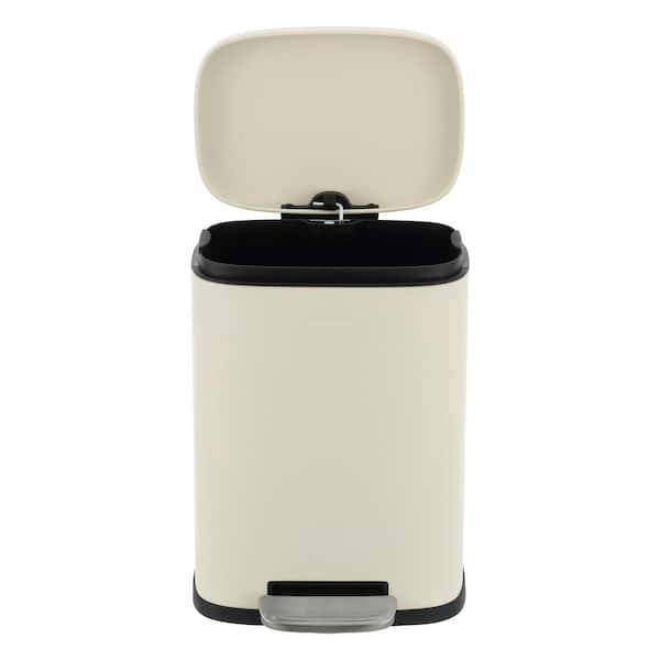  SOUJOY 4 Pack Mini Trash Can with Lid, 3L Small
