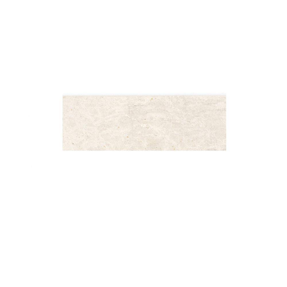 Take Home Tile Sample - Vanilla Cream 4 in. x 6 in. Honed Subway Marble Wall and Floor Tile price history on PriceWatchPro