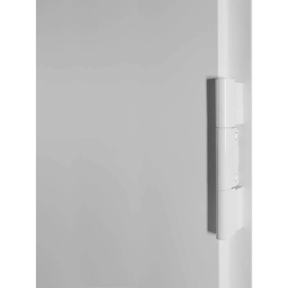 Aura Anthracite and Brown Zinc-Galvanized Steel Screen Door