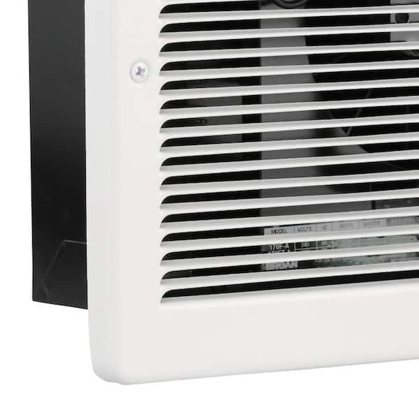 Broan-NuTone 1,000-Watt Front-Mountable Wall Heater in White 170 - The Home  Depot