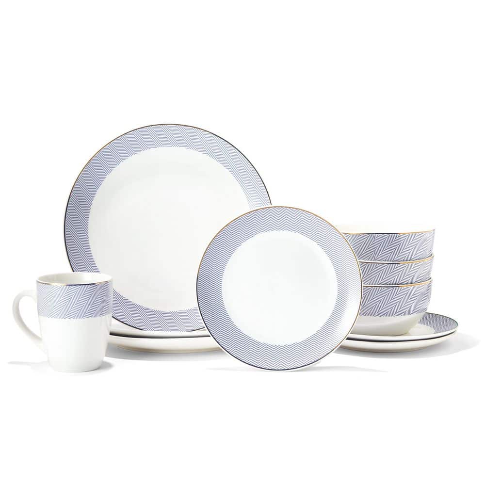 Reviews for ELLE 16Piece Casual White Porcelain Dinnerware Set