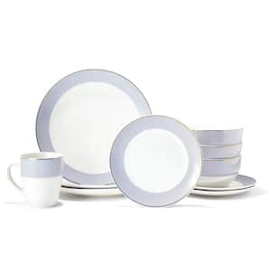 16-Piece Casual White Porcelain Dinnerware Set (Service for 4)