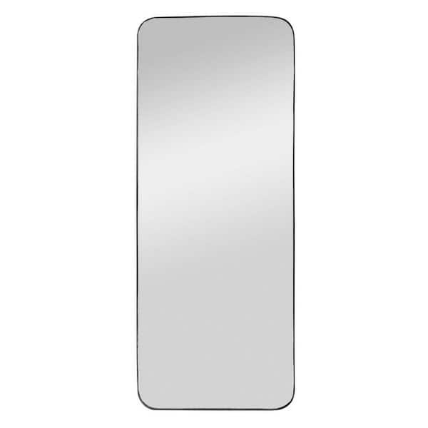 Storied Home 24 in. W x 0.75 in. H Iron Rounded Edge Framed Mirror