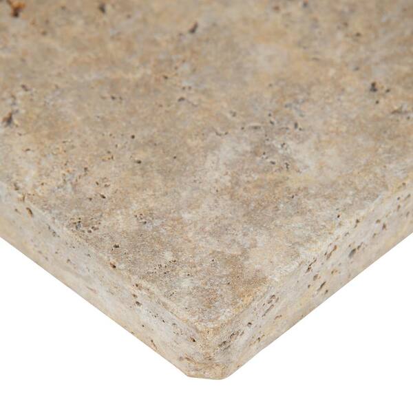 MSI Riviera 2 cm. x 16 in. x 16 in. Tumbled Travertine Paver Tile (1.78 sq. ft.)