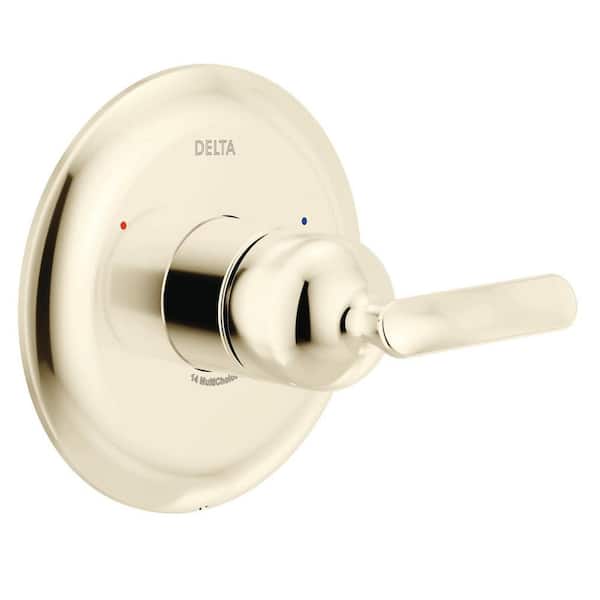 Bonacci 1-Handle Valve Trim Kit in Lumicoat Polished Nickel (Valve Not Included)