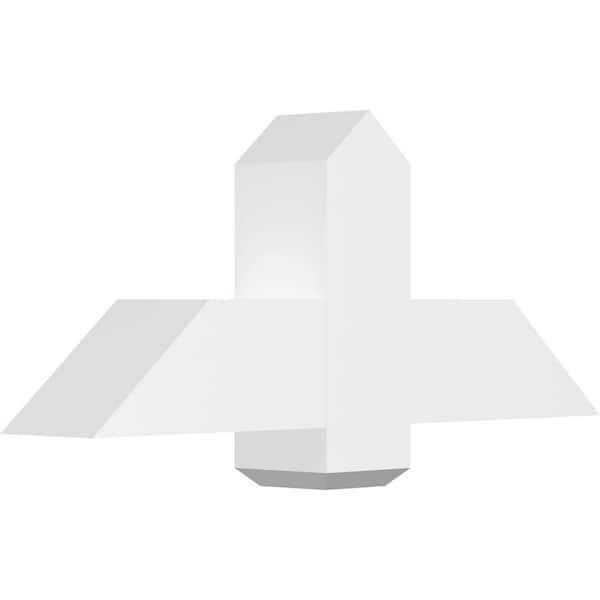 Ekena Millwork Eugene 36 in. W x 15 in. H x 6 in. D Signature Polyurethane Bracket