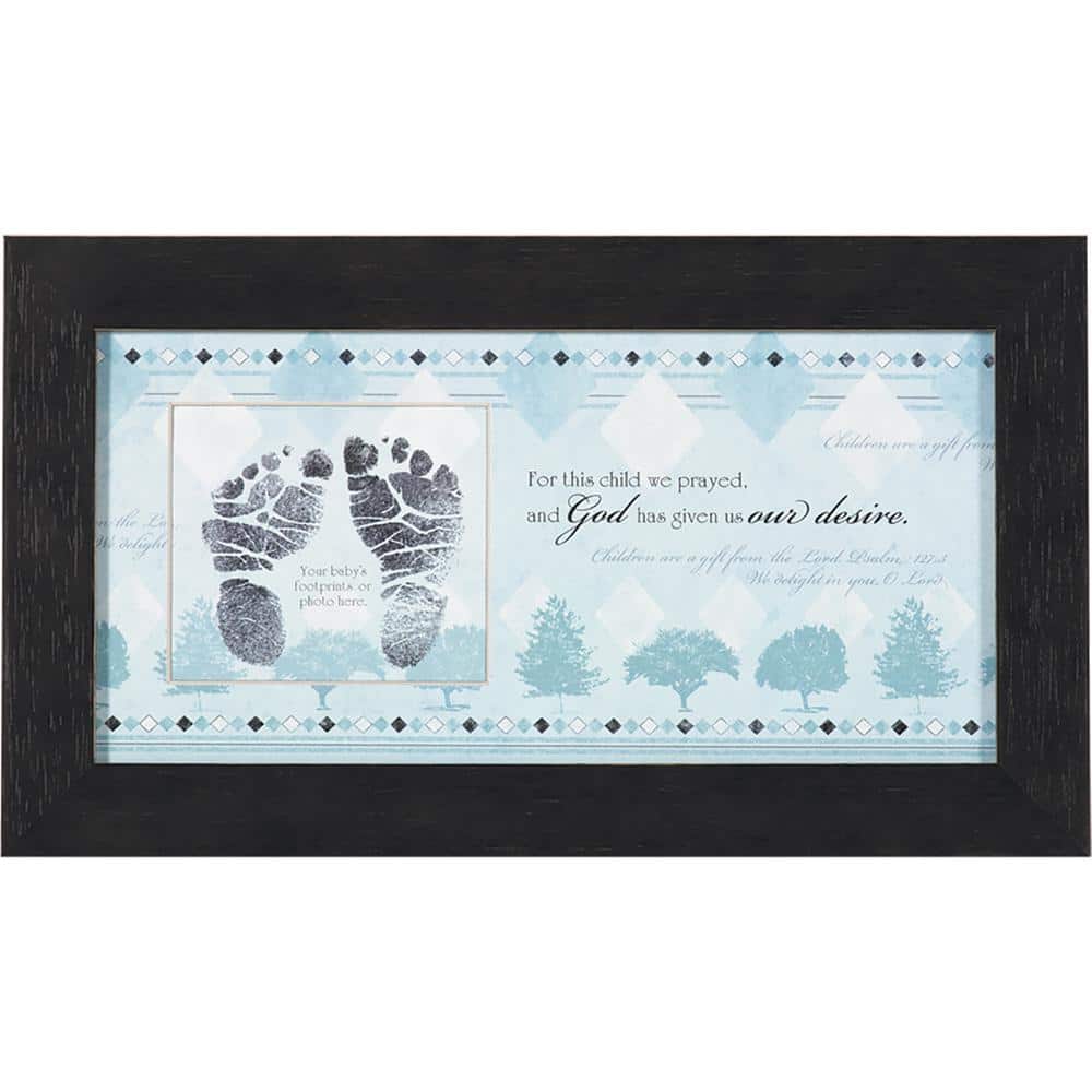 Gods Little Man For This Child Boy By Carpentree Framed Art