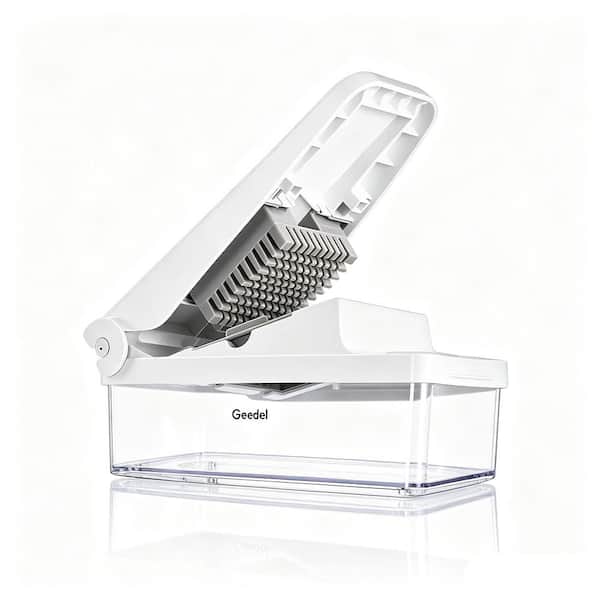 White Vegetable and Fruit Chopper