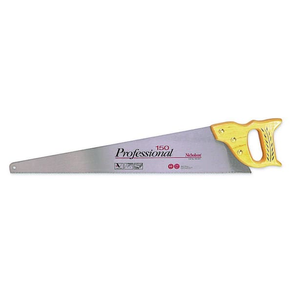 Nicholson 20 in. x 8 Point Professional Standard Tooth Handsaw