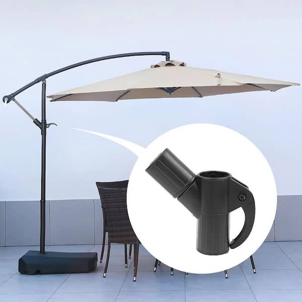 balcony patio set 3pc 7 umbrella Lofka 3 Pieces Patio Furniture Set with Rocking Chairs Set and Tempered Glass Table for Balcony/Porch/Outdoor, Light Gray