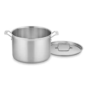 MultiClad Pro 12 qt. Stainless Steel Stock Pot with Lid