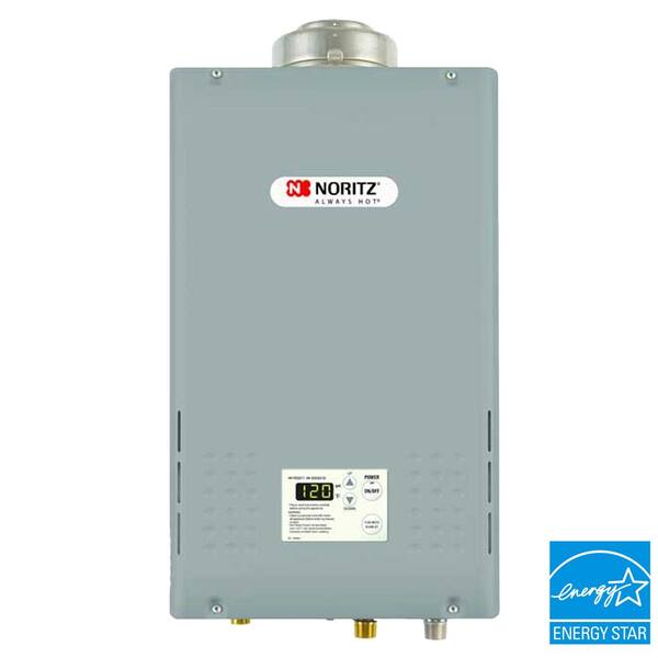 NORITZ 9.8 GPM 199,900 BTU Non-Condensing (DVC) Max Commercial Liquid Propane Gas Tankless Water Heater
