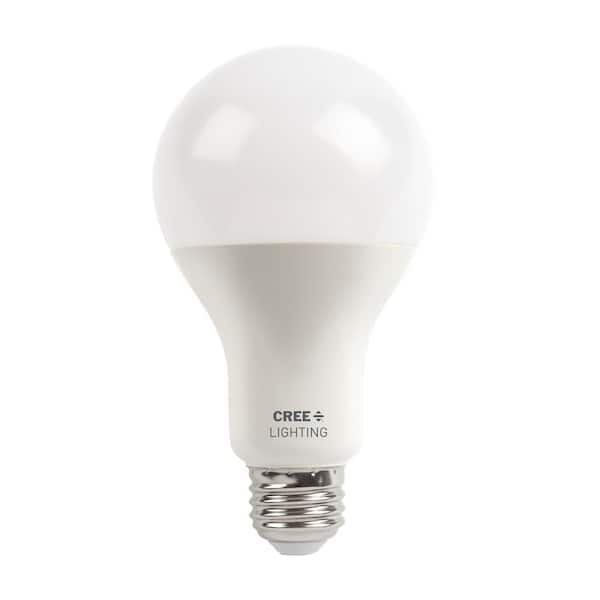 pastel Specimen Avonturier Cree 125-Watt Equivalent A21 High Brightness Dimmable Exceptional Light  Quality LED Light Bulb Soft White (2700K) TA21-20027MDFH25-12DE26-1-11 -  The Home Depot