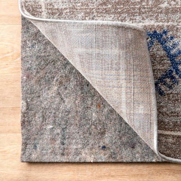 Gavin Luxury Vinyl Plank Safe Grey 12 ft. x 15 ft. Indoor Rug Pad