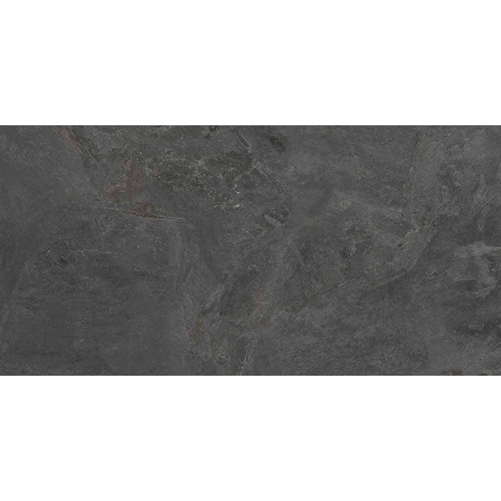 Splendor Black 23.7 in. x 47.25 in. Matte Porcelain Large Format Wall and Floor Tile (15.55 sq. ft./case) (2-pack) price history on PriceWatchPro