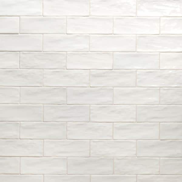 3x8 - White - Tile - The Home Depot