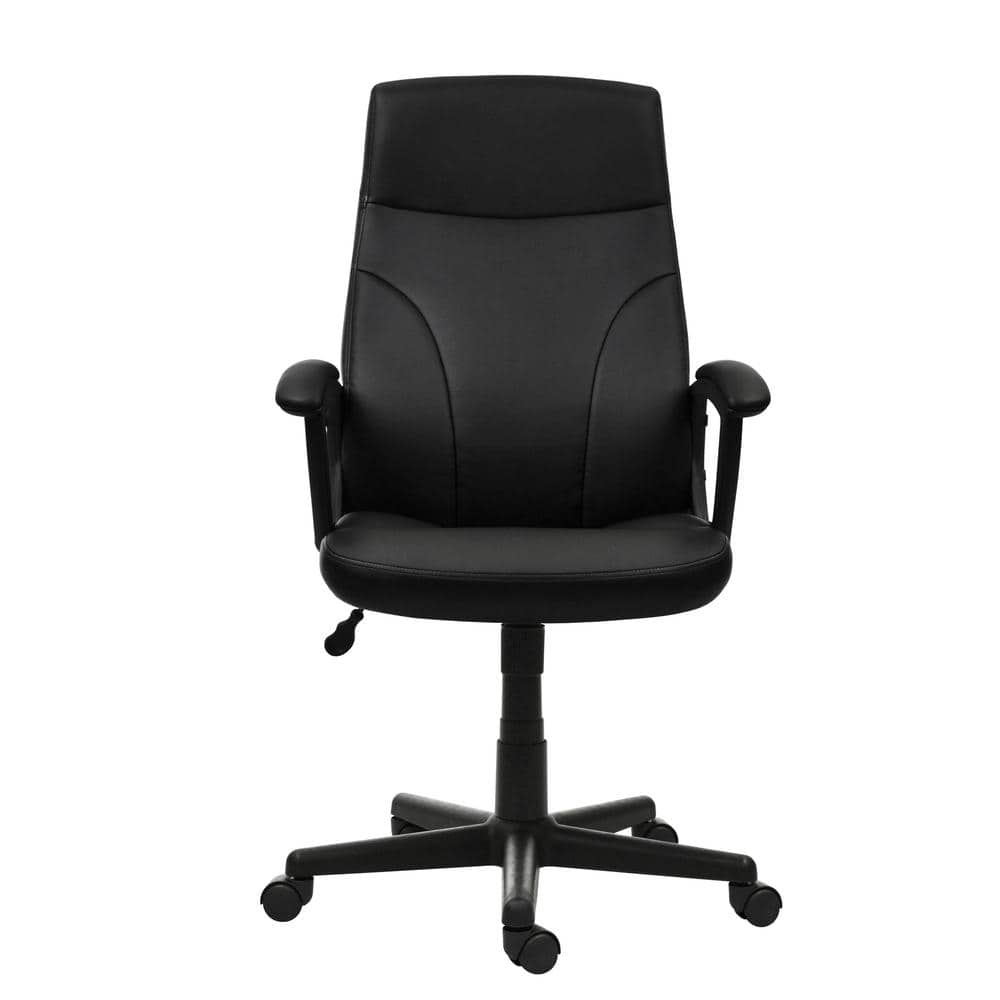 Black Medium Back Swivel Executive Office Chair