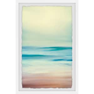 "Life's a Wave" by Marmont Hill Framed Nature Art Print 45 in. x 30 in.