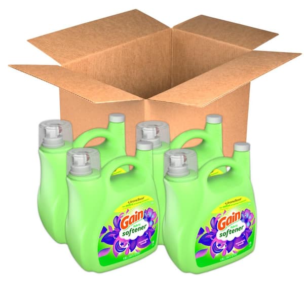 Gain Ultra 164 oz. Moonlight Breeze Scent Liquid Fabric Softener (190