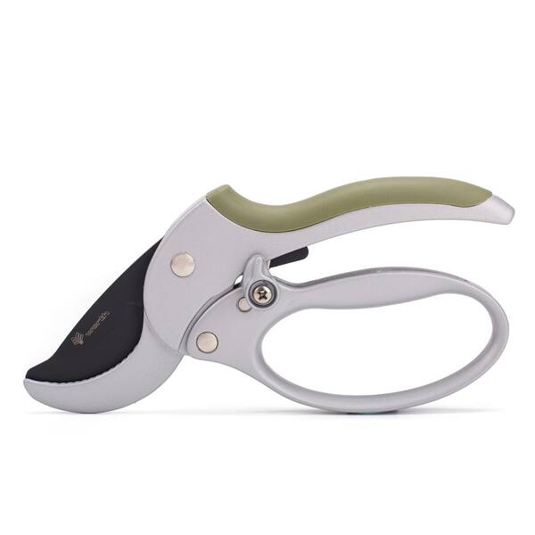 Worth Garden 8 in. Garden Hand Ratchet Pruner