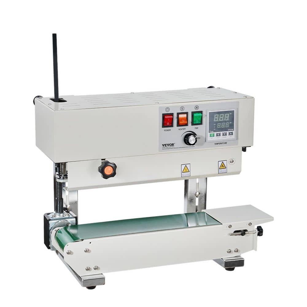 Continuous Band Sealer FR 900 White Food Vacuum Sealer Vertical Automatic Sealing Machine Digital Temperature Control price history on PriceWatchPro