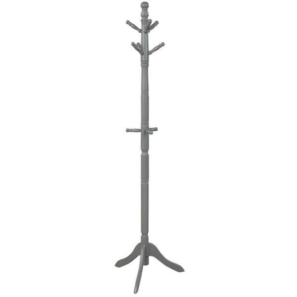 Aoibox 69 in. H Entryway Height Adjustable Coat Stand with 9