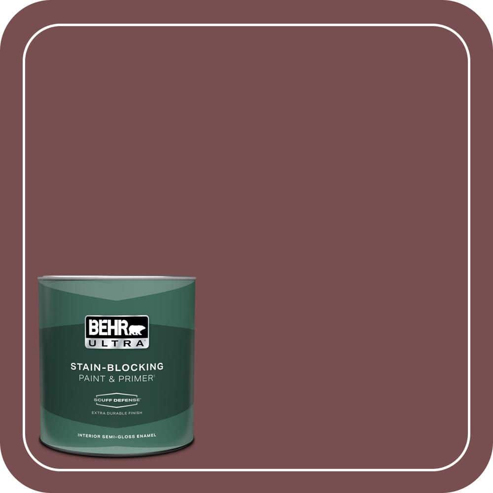 1 qt. #ECC-24-3 Autumn Hills Extra Durable Semi-Gloss Enamel Interior Paint & Primer price history on PriceWatchPro