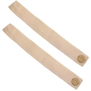 Brown Fade Resistant Fabric Curtain Tie Back (Set of 2)
