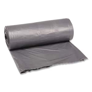 30 in. x 36 in. 30 Gal. 0.95 mil Gray Low-Density Trash Can Liners (25-Bags/Roll, 4-Rolls/Carton)