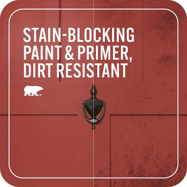 BEHR ULTRA - 1 gal. #PPU2-16 Fire Cracker Satin Enamel Exterior Paint & Primer