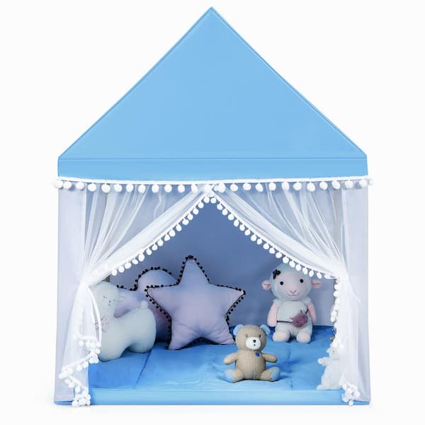Costway Kids Play Tent Large Playhouse with Mat