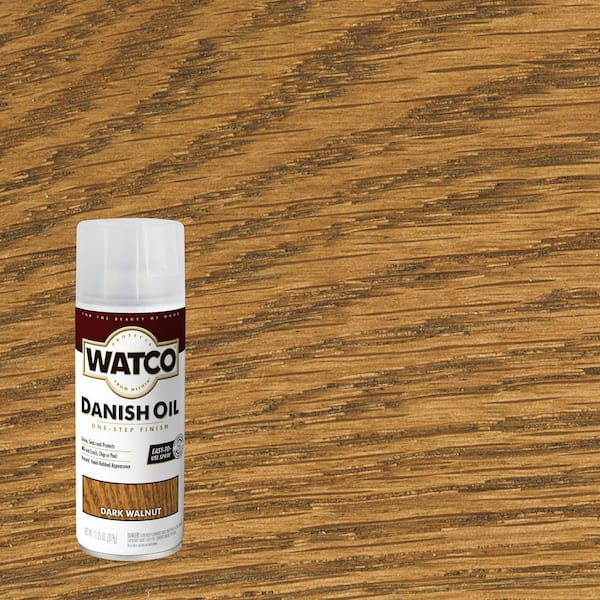 11.25 Dark Walnut Danish Oil Spray Paint (Case of 6)