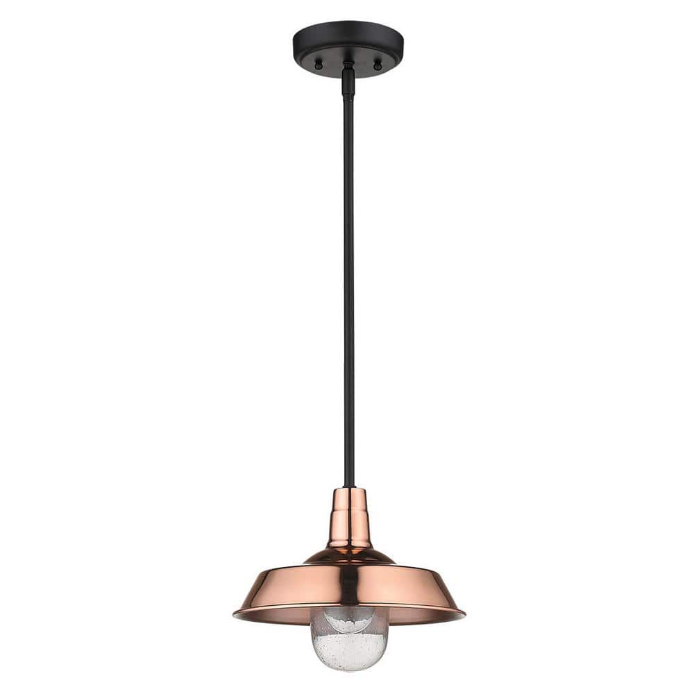 Burry 1-Light Copper Outdoor Convertible Pendant price history on PriceWatchPro