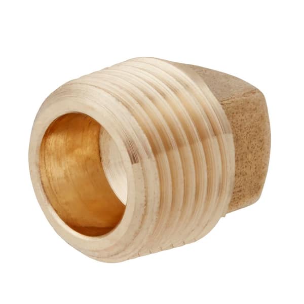 3/8 in. MIP Brass Plug Fitting