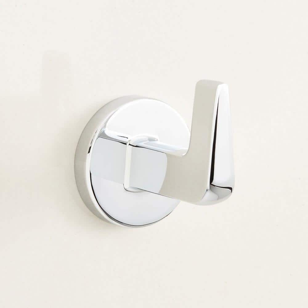 Chrome Wall Mounted Weather Resistant Robe Hook