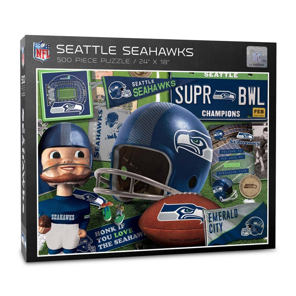 Seattle Seahawks Vintage Team Bobblehead at 's Sports