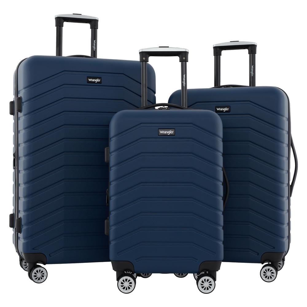 Travelers Club Wrangler 3-Piece Poseidon Roll Hard Side Luggage