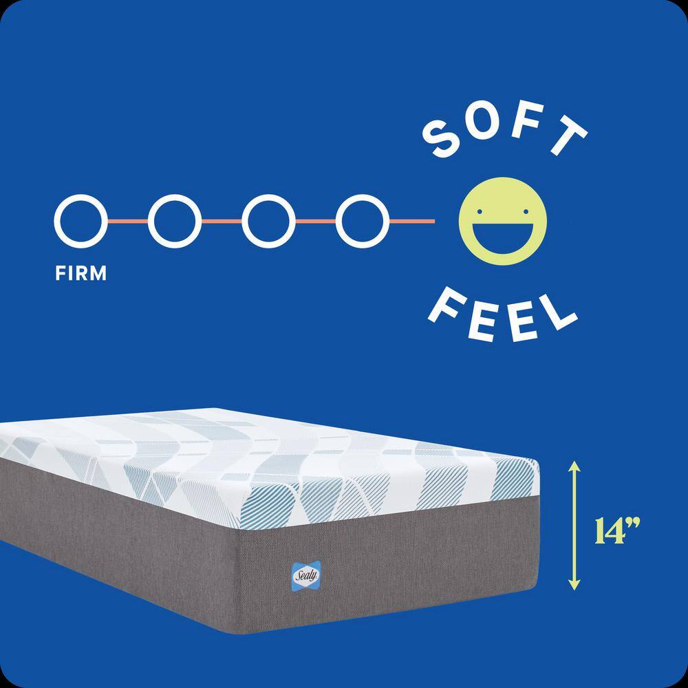 Sealy Dreamlife 14" Queen Gel Memory Foam Hybrid Mattress