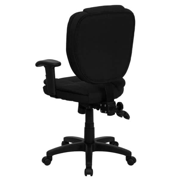 Flash Furniture Black Contoured Office Chair Cushion - Certi-PUR