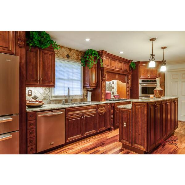 LIFEART CABINETRY Cambridge Assembled 30x12x12 in. Wall Cabinet