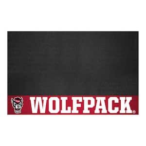 NCAA 26 in. x 42 in. North Carolina State University Grill Mat