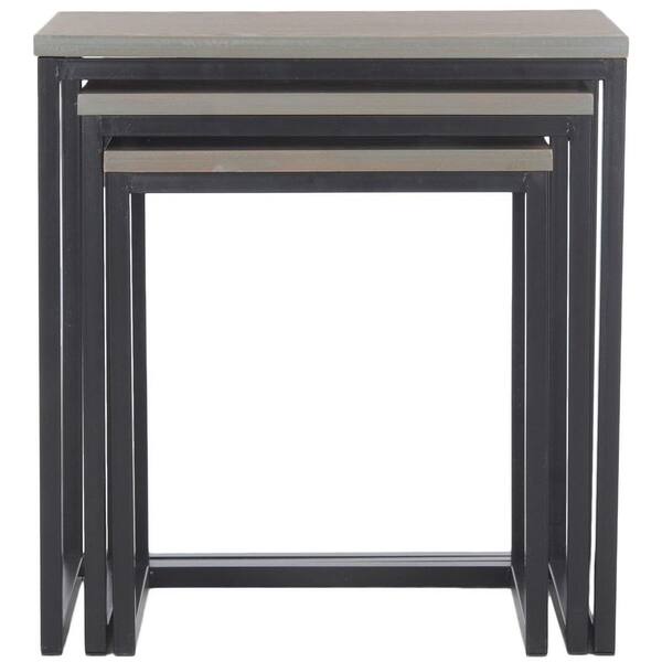 Safavieh Kaleb French Grey Stacking End Table