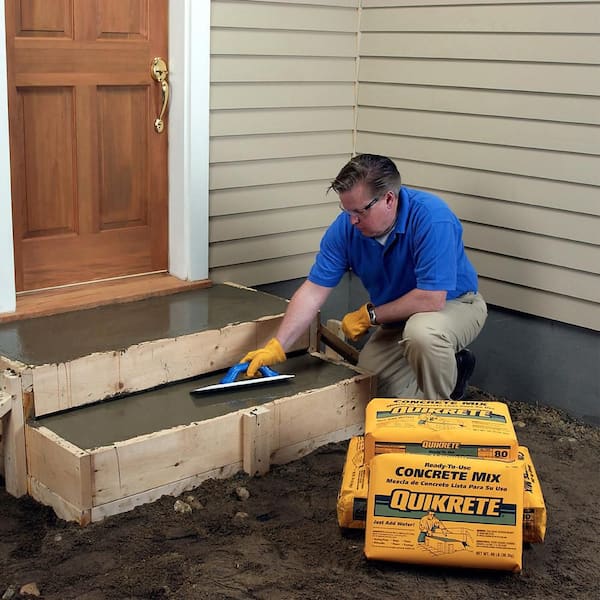 Quikrete 80 lb. Concrete Mix 110180 - The Home Depot
