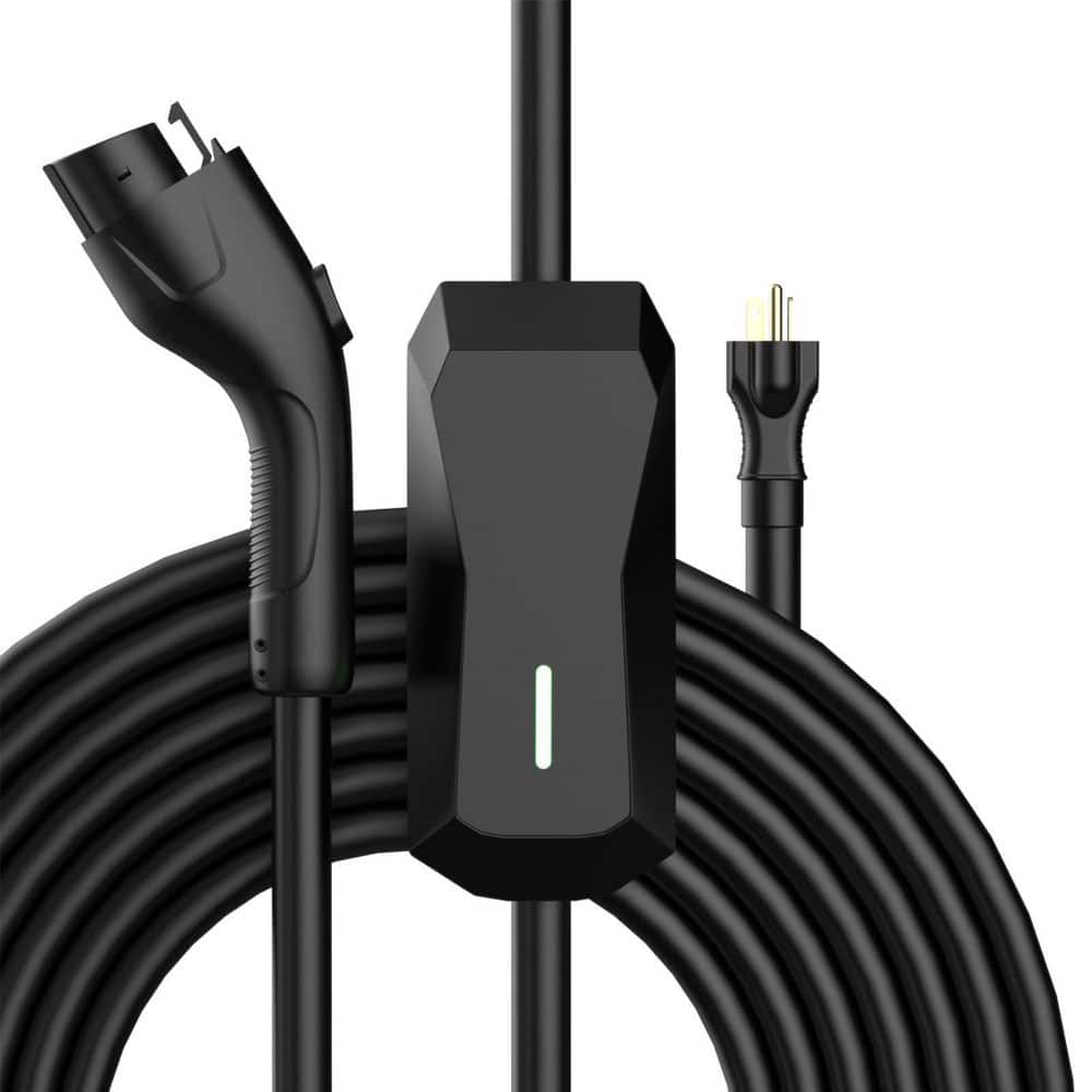 25FT 110-Volt 240-Volt Portable Level 1 EV Charger 16A Home Electric Vehicle Charging Station J1772 Plug price history on PriceWatchPro