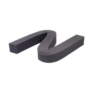 2-1/4 in. X 42 in. Gray Air Conditioner Weatherseal for Window Units