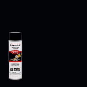 17 oz. S1600 System Black Inverted Striping Spray Paint (6-Pack)