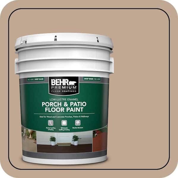 5 gal. #MS-23 Sequoia Low-Lustre Enamel Interior/Exterior Porch and Patio Floor Paint