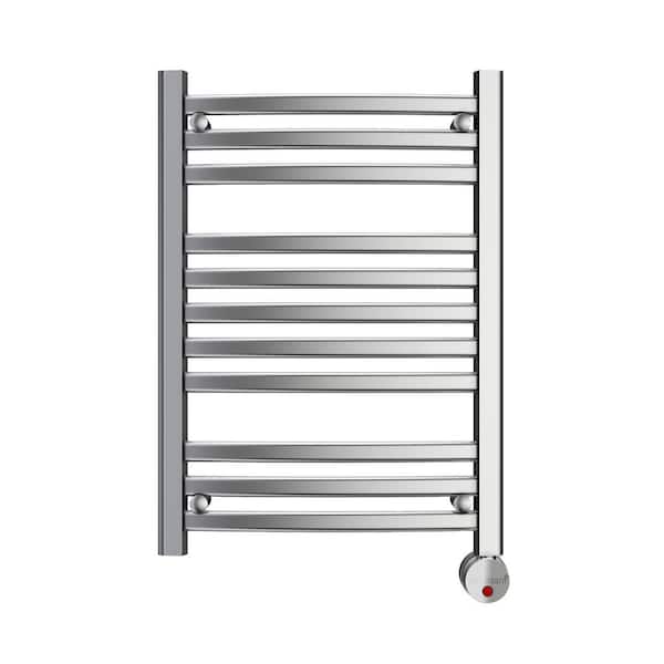 Mr. Steam Broadway 20 (in.) Triple Wall-Mounted Electric Hardwire Towel Warmer in Brushed Nickel